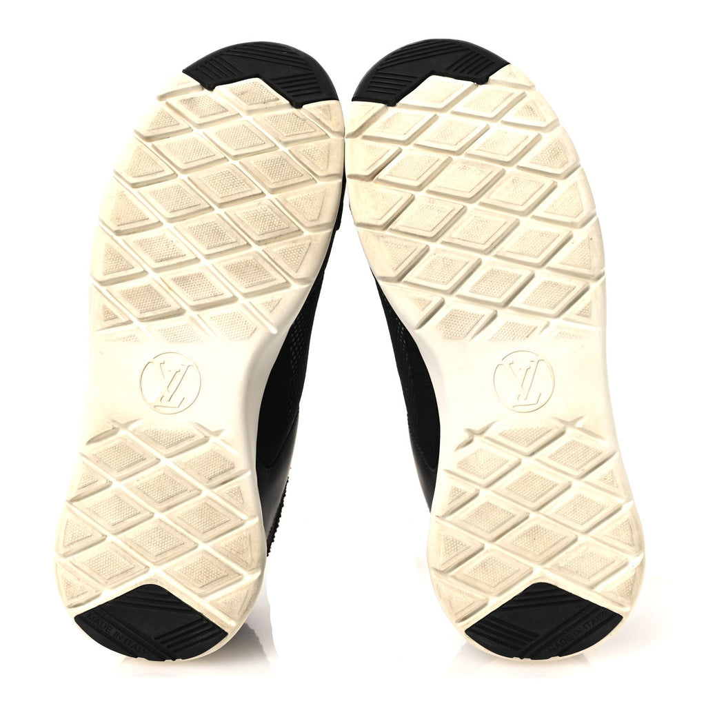 Technical Nylon Monogram Rubber Aftergame Sneakers 37 Black £¨ Direct shipment via from wholesalehk.shop