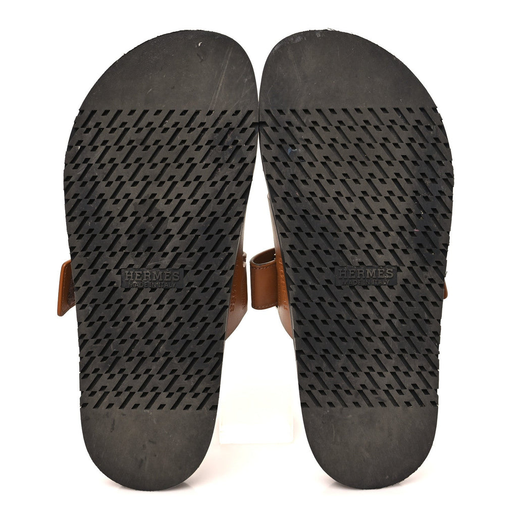 Calfskin Womens Chypre Sandals 40 Naturel wholesalehk.shop
