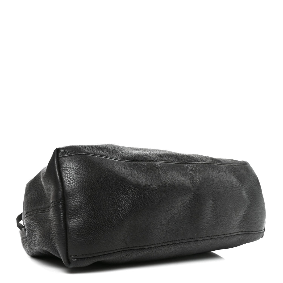 Pebbled Calfskin Medium Soho Chain Shoulder Bag Black wholesalehk.shop
