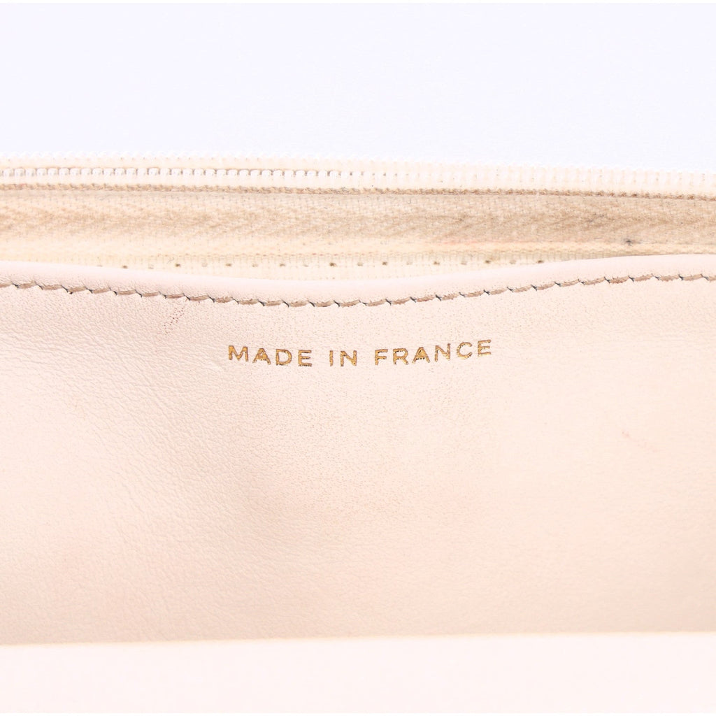 Caviar Quilted Wallet On Chain WOC White wholesalehk.shop