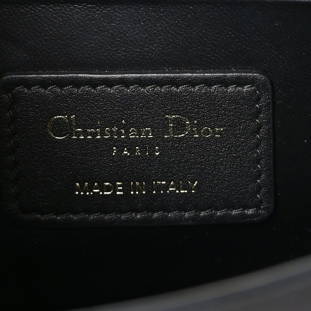 Calfskin 30 Montaigne East West Chain Flap Bag Black wholesalehk.shop