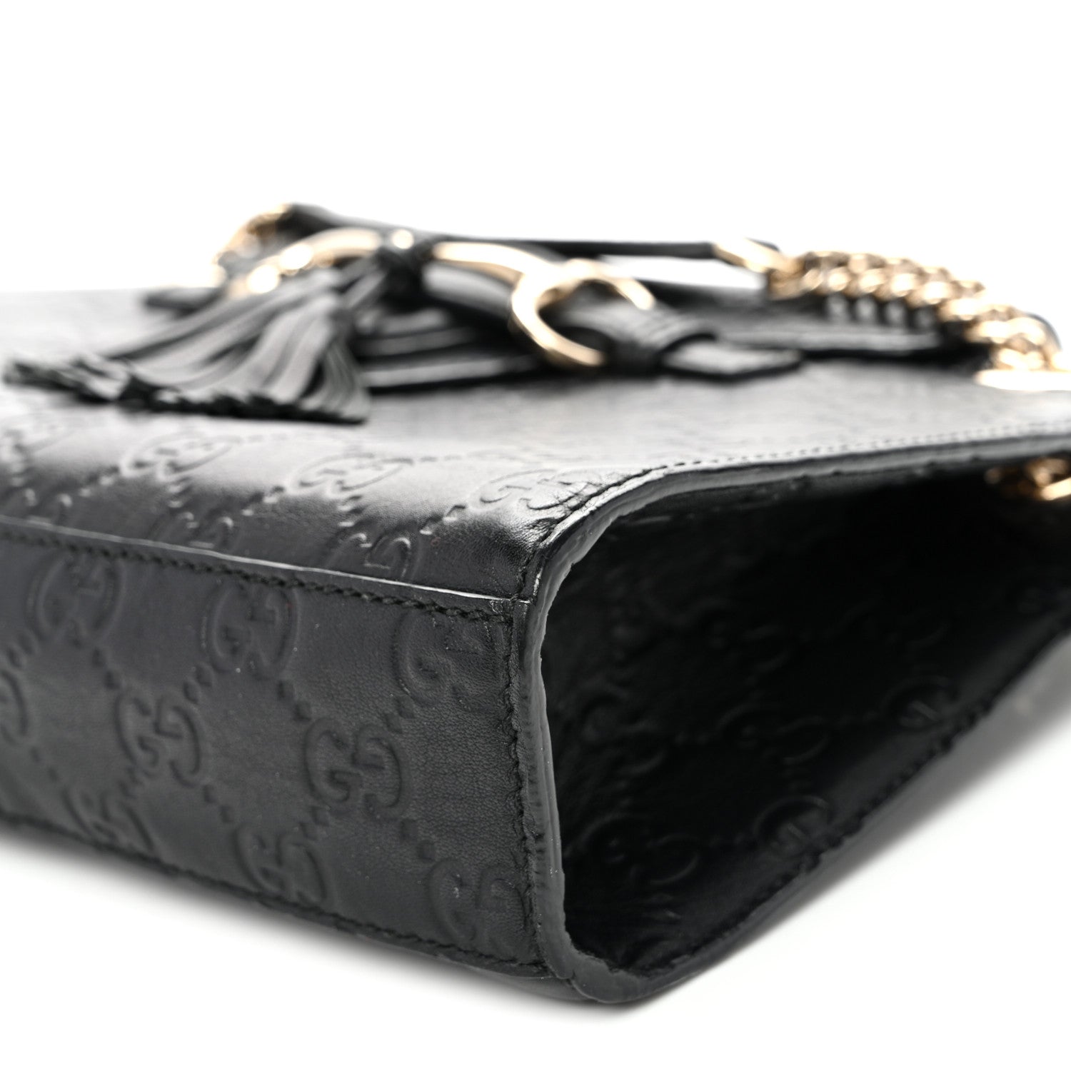 Guccissima Small Emily Shoulder Bag Black £¨ Direct shipment via from wholesalehk.shop