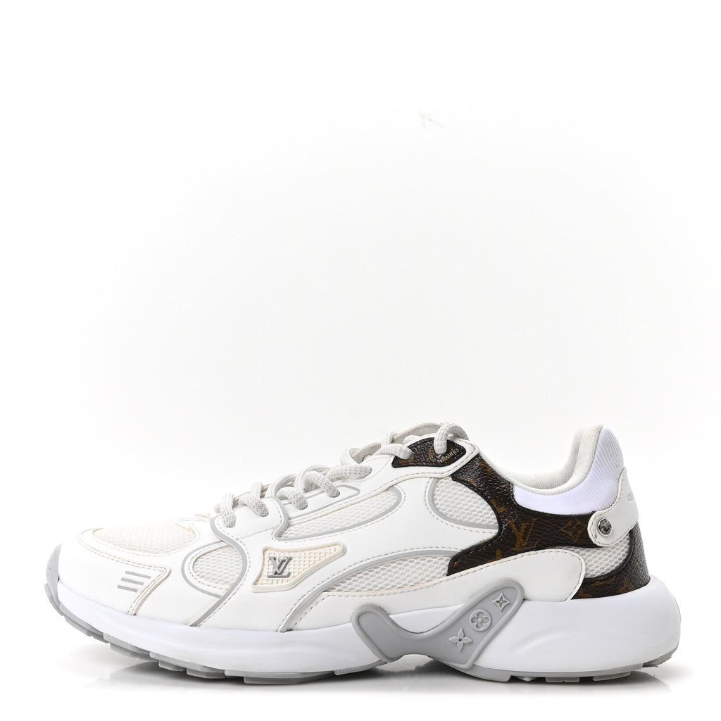 Mesh Monogram LV Olympia Sneakers 35.5 White £¨ Direct shipment via from wholesalehk.shop