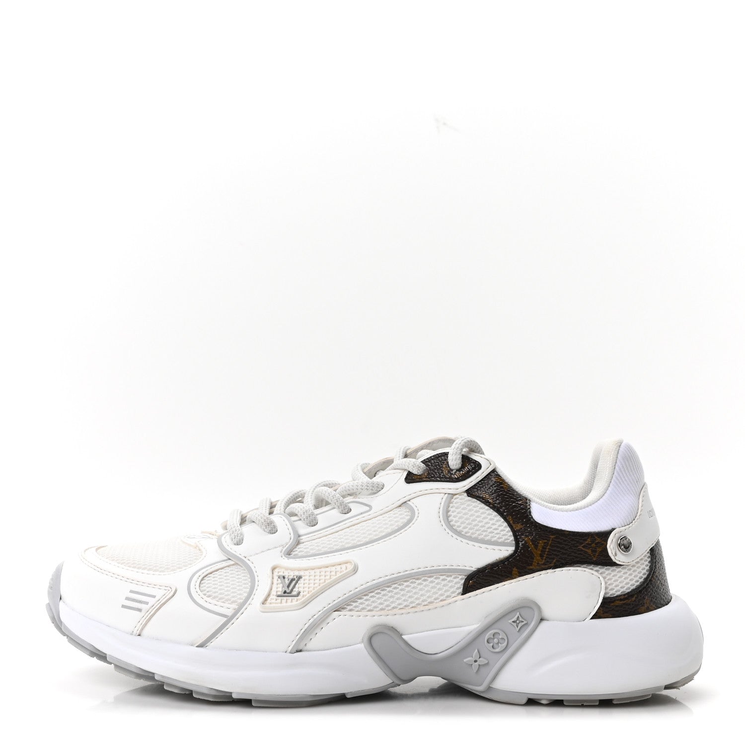 Mesh Monogram LV Olympia Sneakers 35.5 White £¨ Direct shipment via from wholesalehk.shop