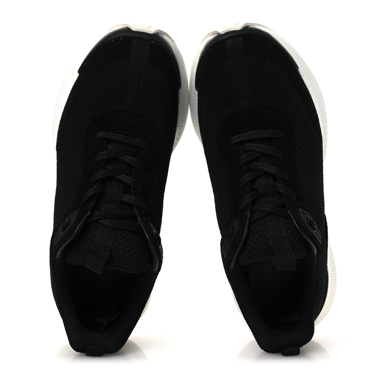 Technical Knit Suede Heros Sneakers 40 Black wholesalehk.shop