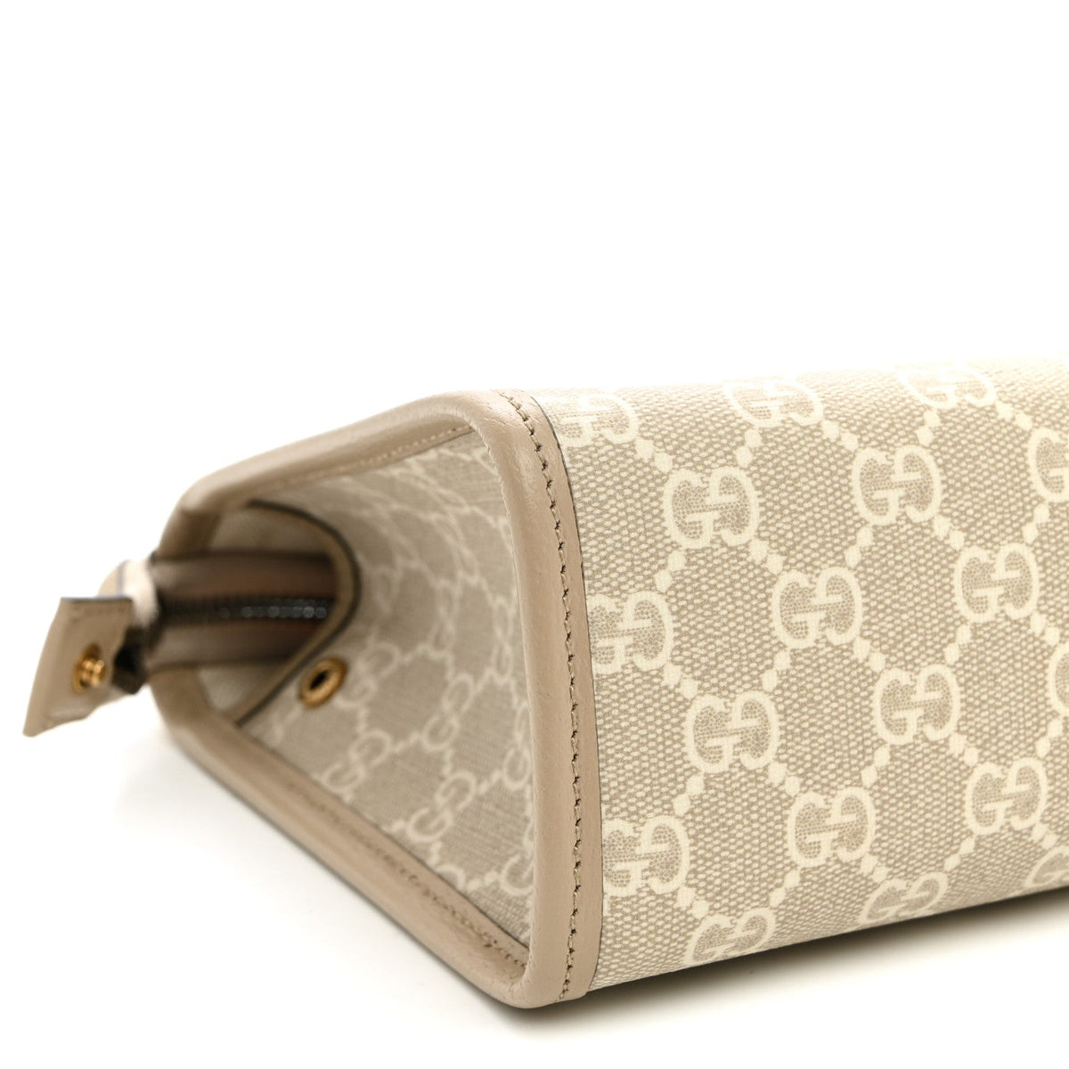 GG Supreme Monogram Web Ophidia GG Toiletry Case Beige Mystic White Oatmeal wholesalehk.shop