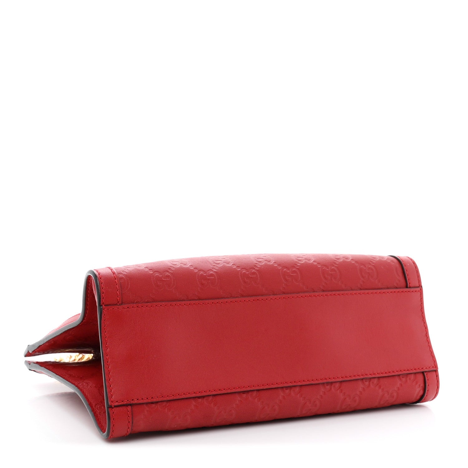Guccissima Small Padlock Tote Red £¨ Direct shipment via from wholesalehk.shop