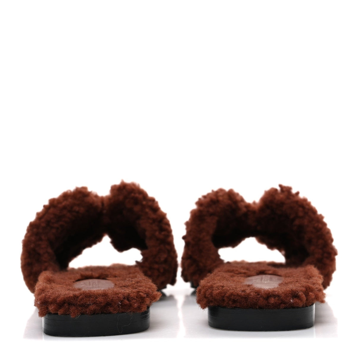 Woolskin Oran Sandals 37.5 Cognac wholesalehk.shop