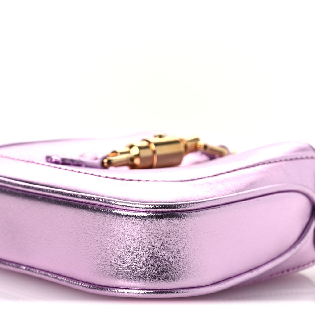 Laminated Nappa Nano Jackie 1961 Hobo Metallic Pink £¨ Direct shipment via from wholesalehk.shop