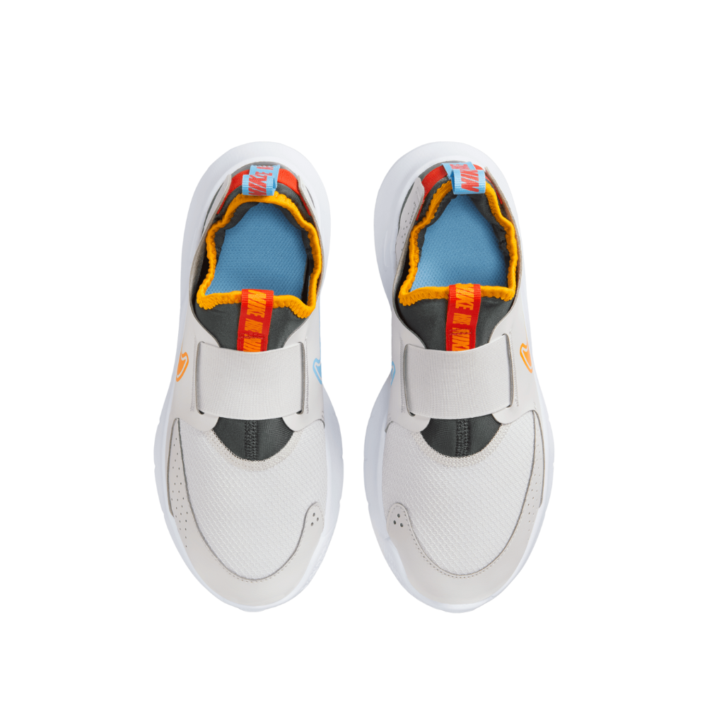 2026 New Arrival Flex Runner 3 (GS) Older Kids' :Vast Grey | Orange Peel wholesalehk.shop