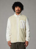 2026 New Arrival Giacca in Pile Medio Yumiori Crema wholesalehk.shop