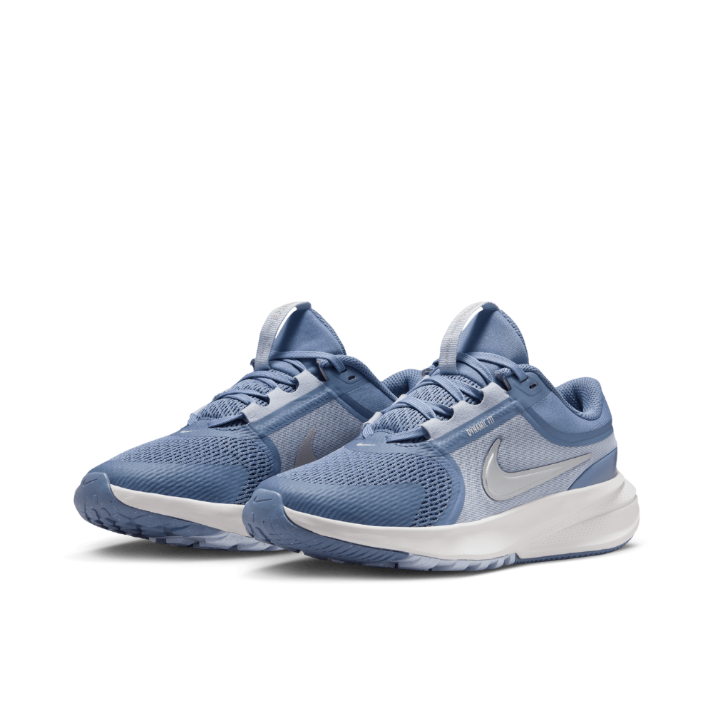 2026 New Arrival Star Runner 5 (GS) Older Kids' :World Indigo | Metallic Silver wholesalehk.shop