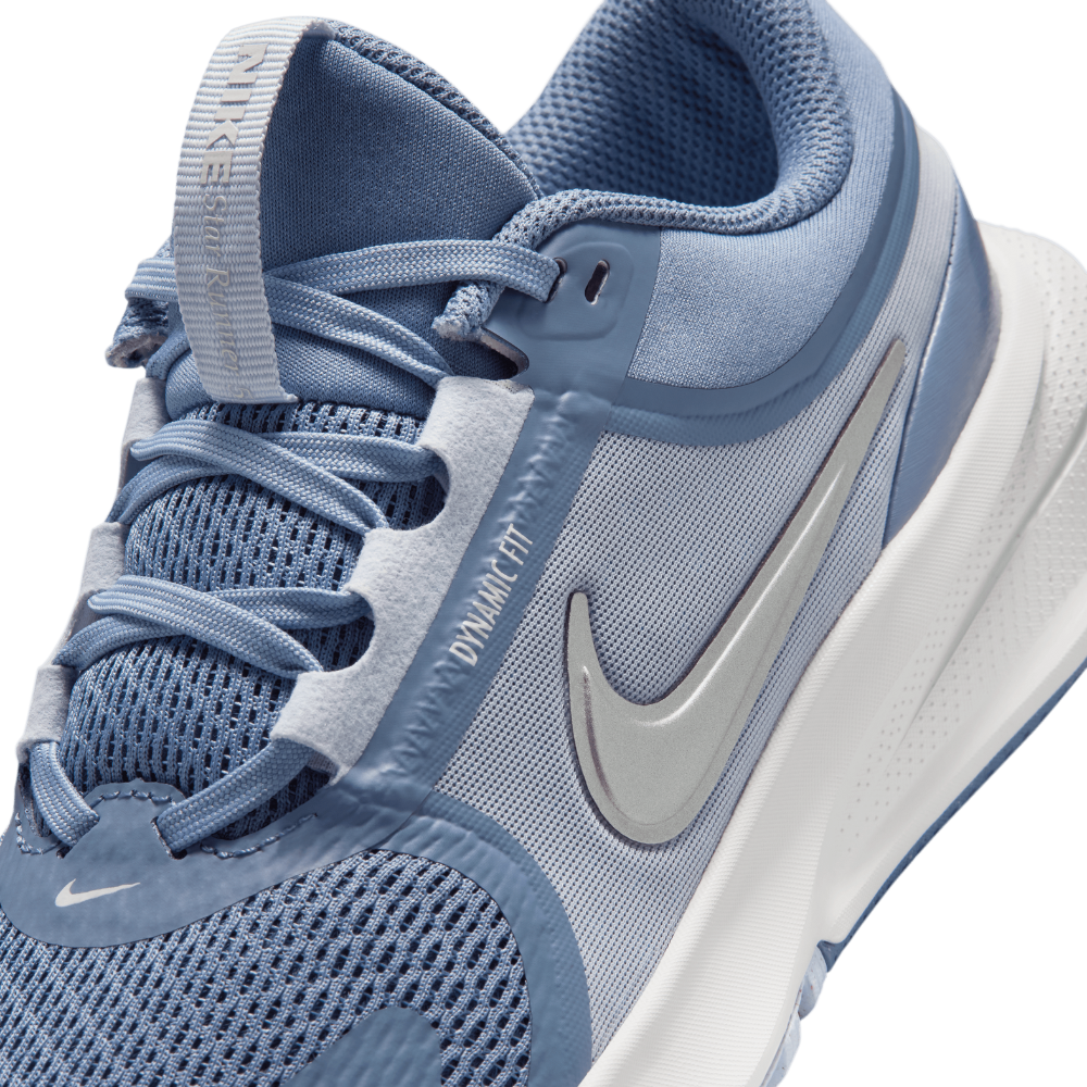 2026 New Arrival Star Runner 5 (GS) Older Kids' :World Indigo | Metallic Silver wholesalehk.shop