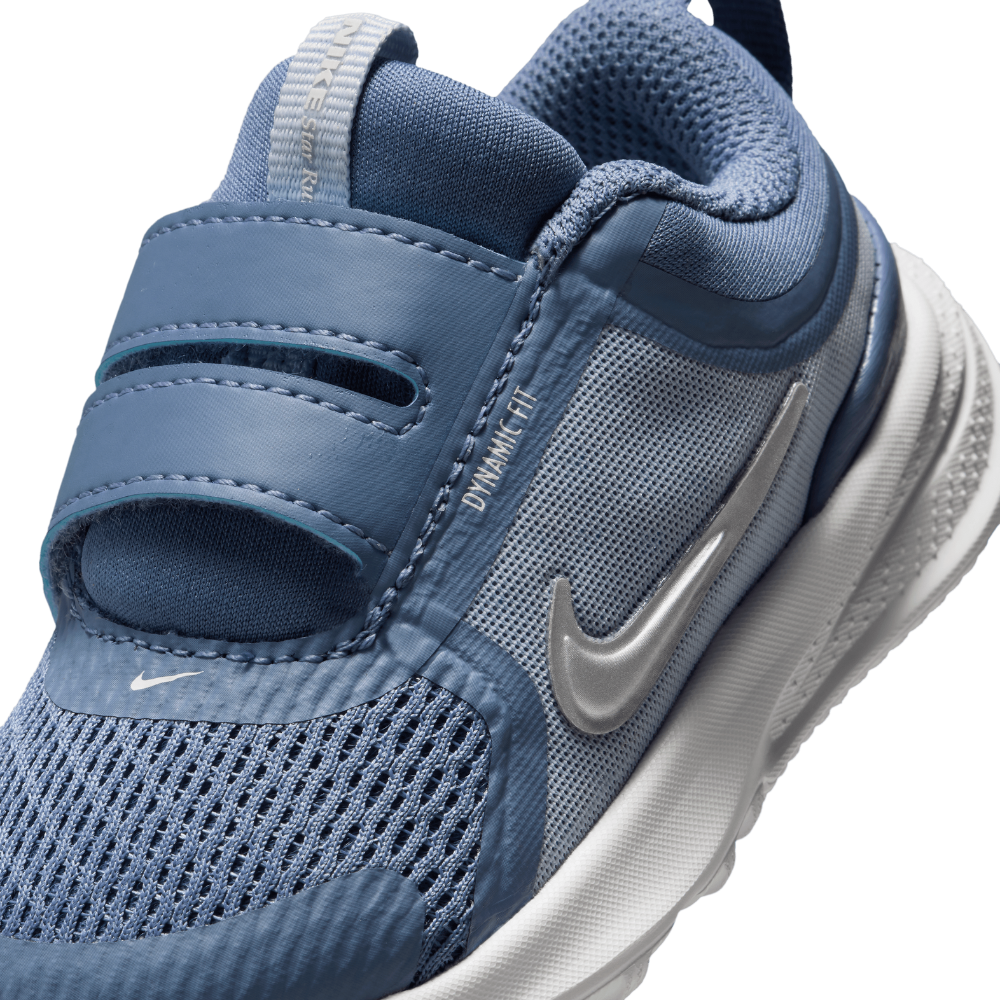 2026 New Arrival Star Runner 5 (TD) Baby & Toddler :World Indigo | Metallic Silver wholesalehk.shop