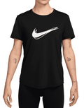 2026 New Arrival Women's One Swoosh Dri-FIT Short-Sleeve Tee :Black wholesalehk.shop