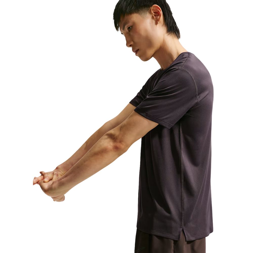 2026 New Arrival Men's Dri-FIT Short-Sleeve Running Top :Black wholesalehk.shop