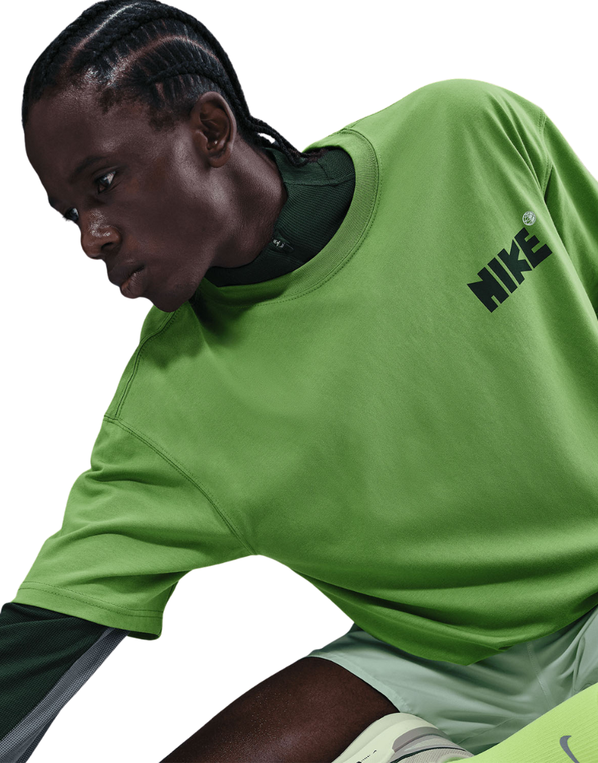 2026 New Arrival Men's Nike M90 Running T-Shirt :Chlorophyll wholesalehk.shop