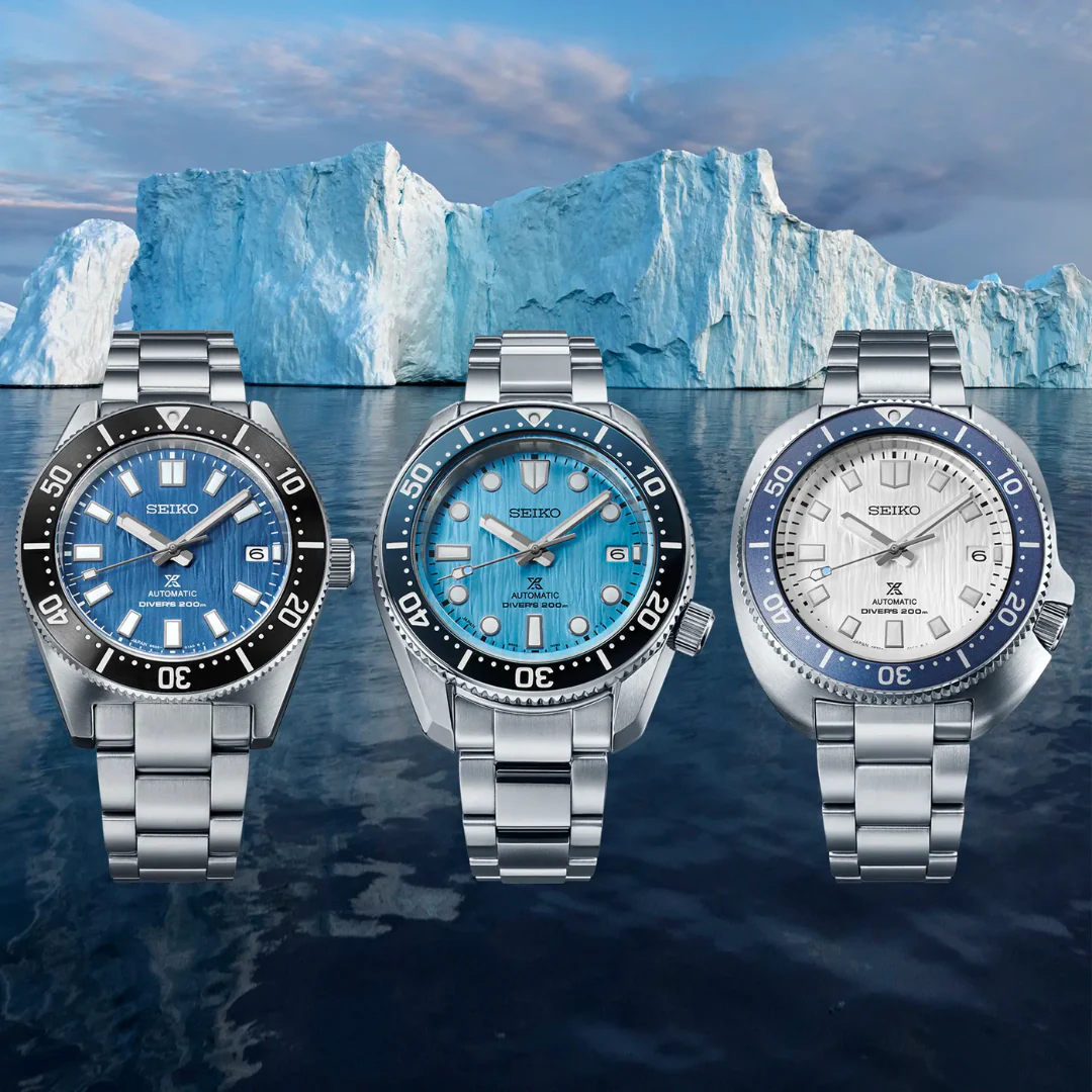 Seiko Prospex Glacier Save The Ocean Special Edition Automatic Blue Dial Silver Steel Strap Watch for Men - SPB299J1 wholesalehk.shop