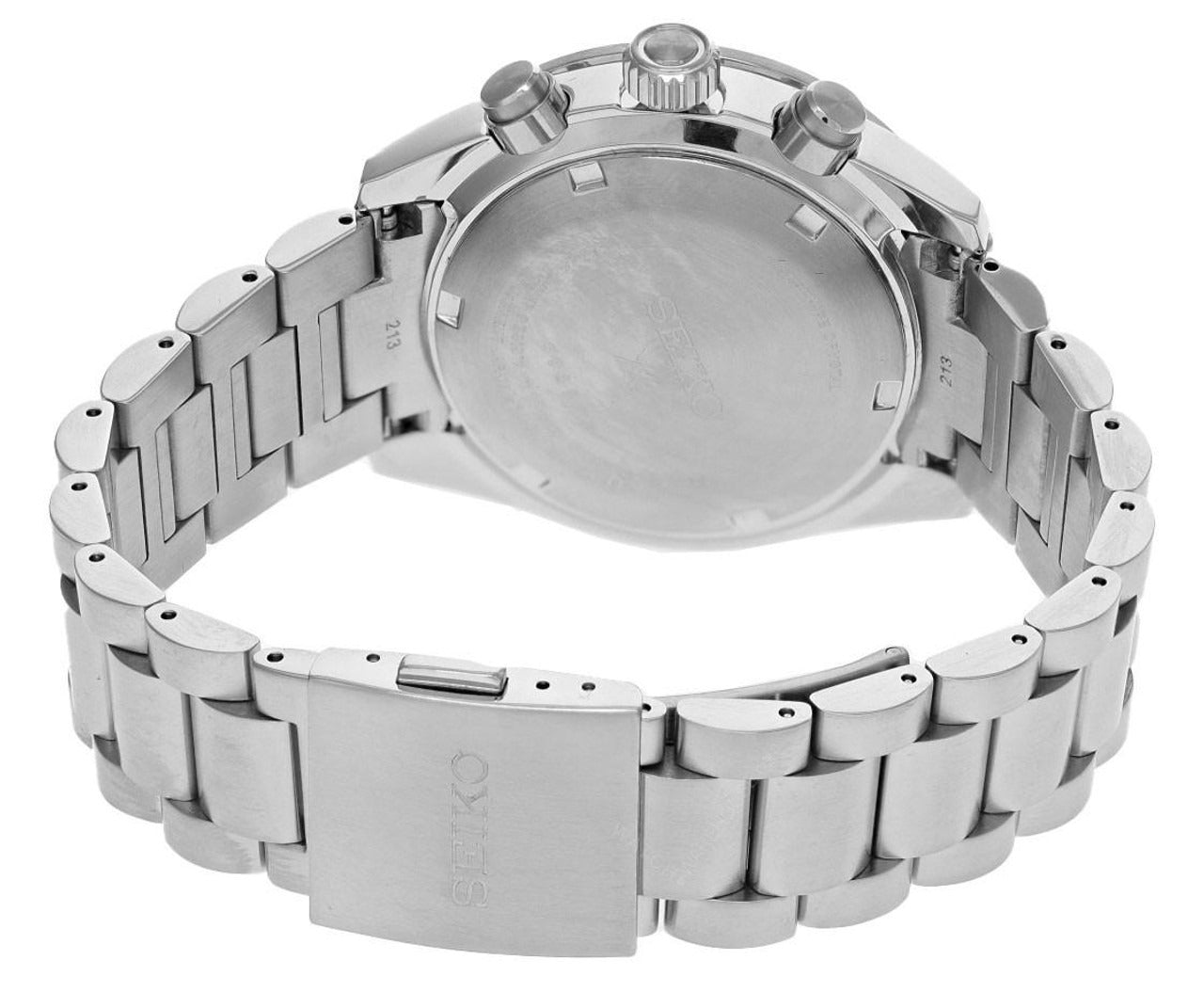 Seiko Prospex Speedtimer 41.4 Solar Chronograph Blue Dial Silver Steel Strap Watch for Men - SSC935 wholesalehk.shop
