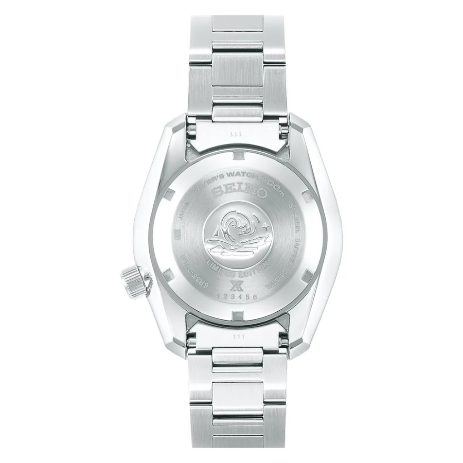 Seiko Prospex 140th Anniversary Limited Edition Automatic Scuba Divers Green Dial Silver Steel Strap Watch for Men - SPB207J1 wholesalehk.shop