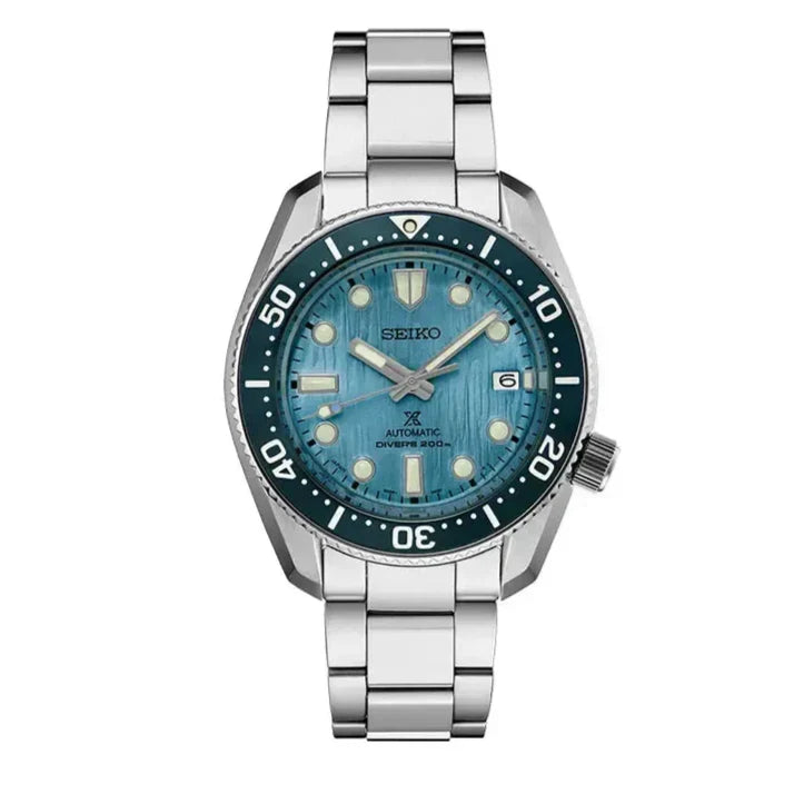 Seiko Prospex Glacier Save The Ocean Special Edition Automatic Blue Dial Silver Steel Strap Watch for Men - SPB299J1 wholesalehk.shop