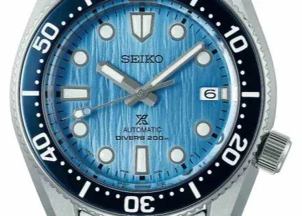 Seiko Prospex Glacier Save The Ocean Special Edition Automatic Blue Dial Silver Steel Strap Watch for Men - SPB299J1 wholesalehk.shop