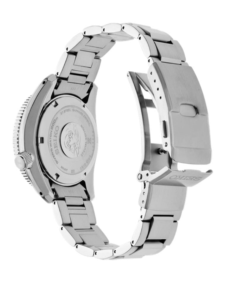 Seiko Prospex Glacier Save The Ocean Special Edition Automatic Blue Dial Silver Steel Strap Watch for Men - SPB299J1 wholesalehk.shop