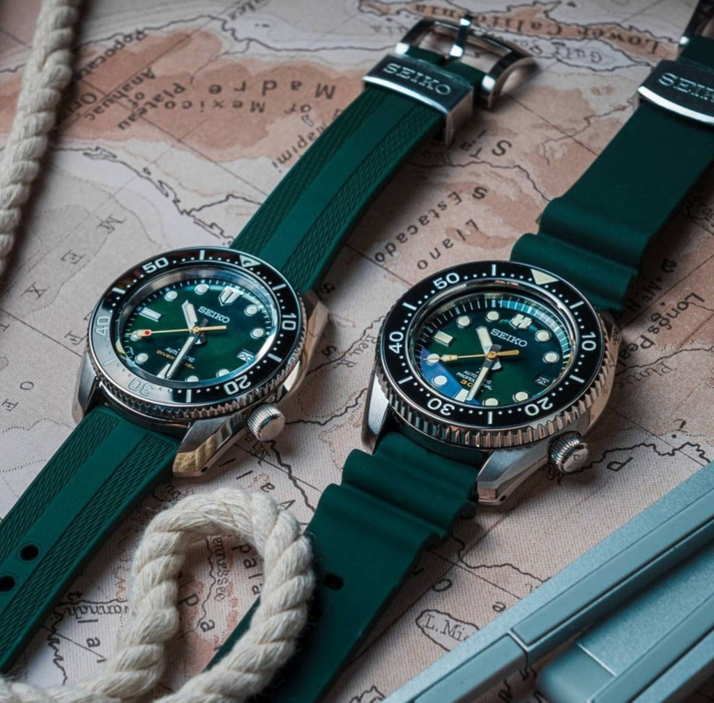 Seiko Prospex 140th Anniversary Limited Edition Automatic Scuba Divers Green Dial Silver Steel Strap Watch for Men - SPB207J1 wholesalehk.shop