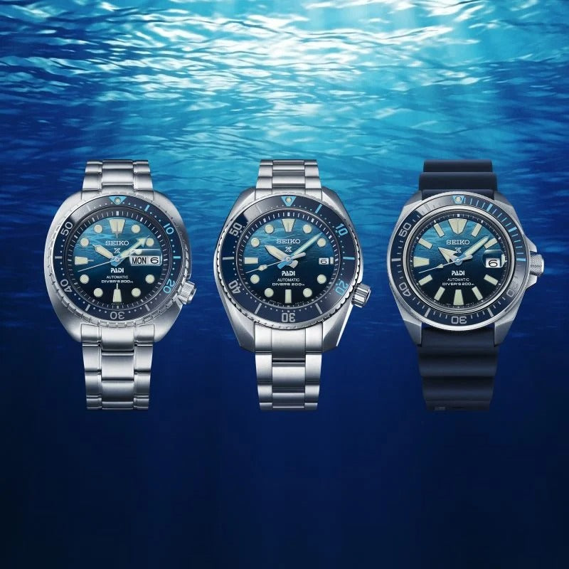 Seiko Prospex Glacier Save The Ocean Special Edition Automatic Blue Dial Silver Steel Strap Watch for Men - SPB299J1 wholesalehk.shop