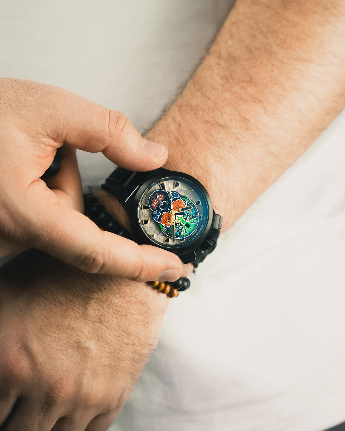 2026 New Arrival CHRONO SKULL THROWBACK EDITION - COLORIDO BLACK wholesalehk.shop