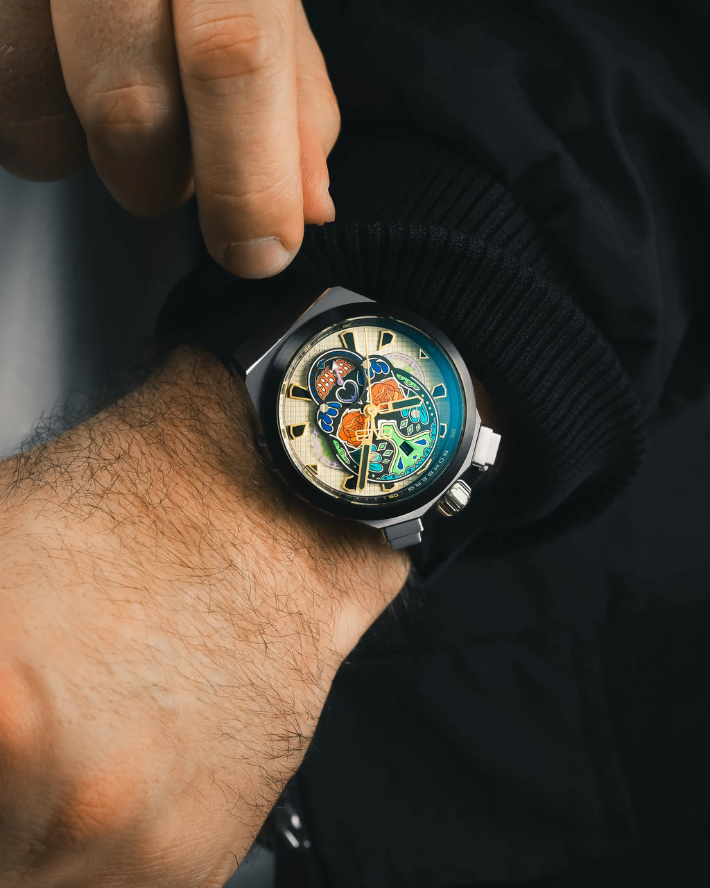 2026 New Arrival CHRONO SKULL THROWBACK EDITION - COLORIDO wholesalehk.shop
