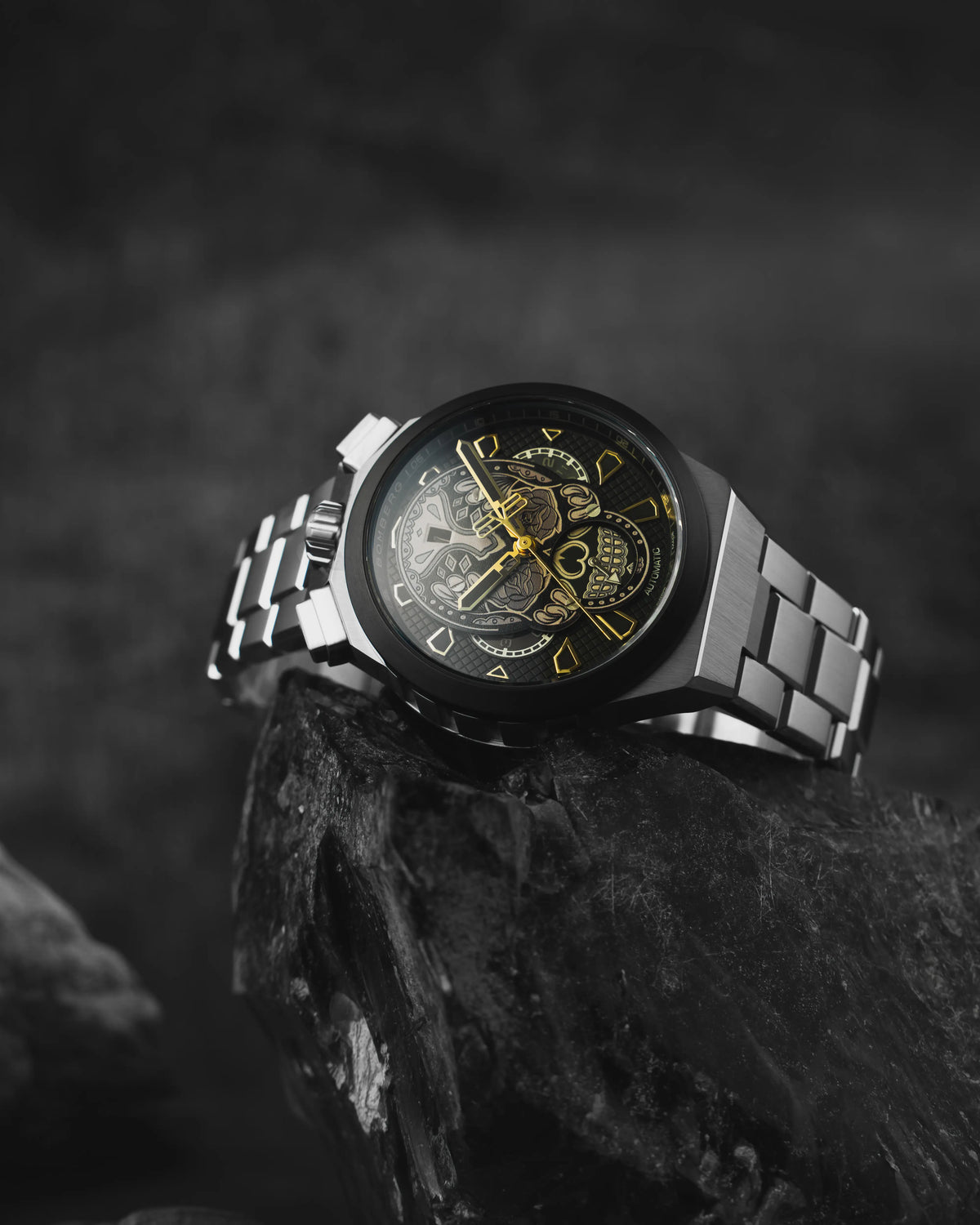 2026 New Arrival CHRONO SKULL THROWBACK EDITION - SILVER wholesalehk.shop