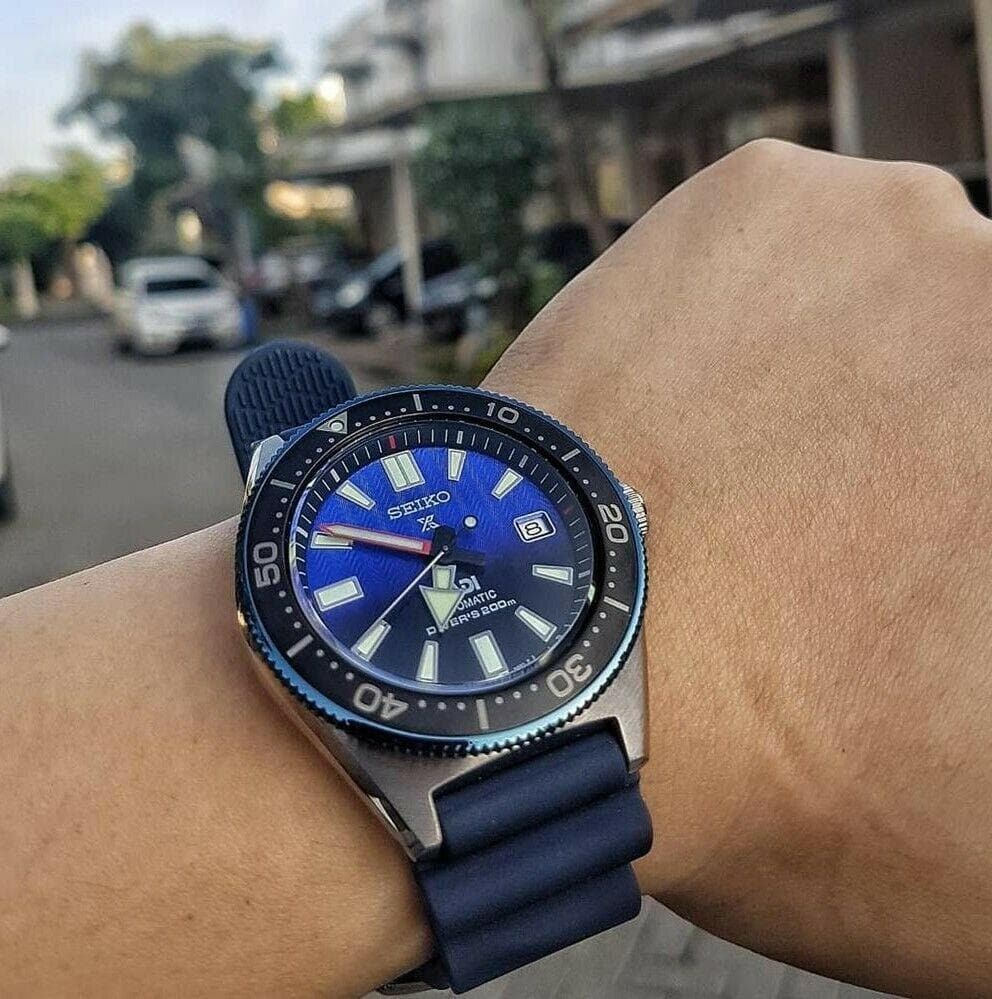 Seiko Prospex PADI Special Edition Divers 200M Blue Dial Blue Rubber Strap Watch For Men - SPB071J1 wholesalehk.shop