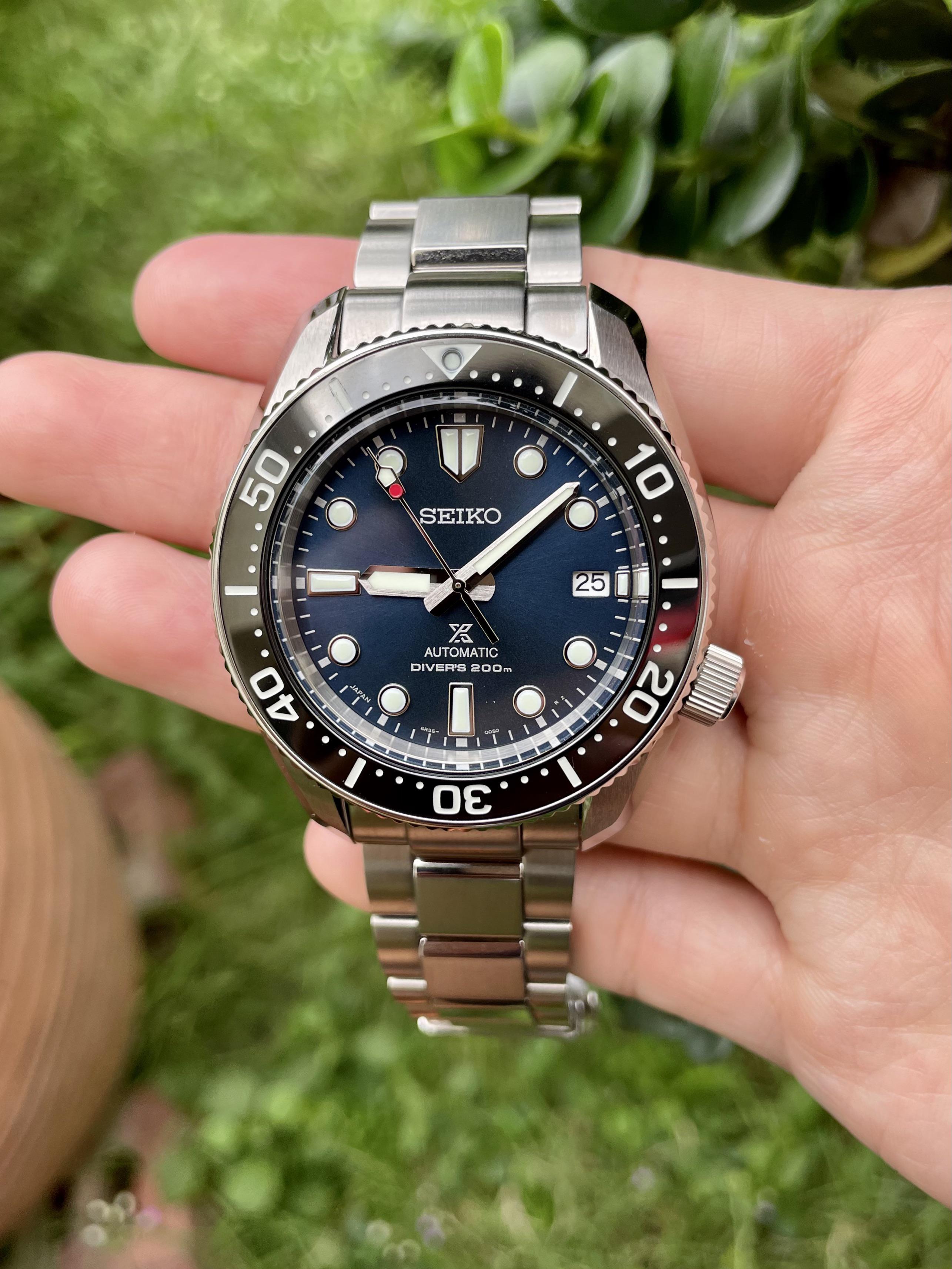 Seiko Prospex Sea Automatic Diver Green Dial Silver Steel Strap Watch For Men - SPB187J1 wholesalehk.shop