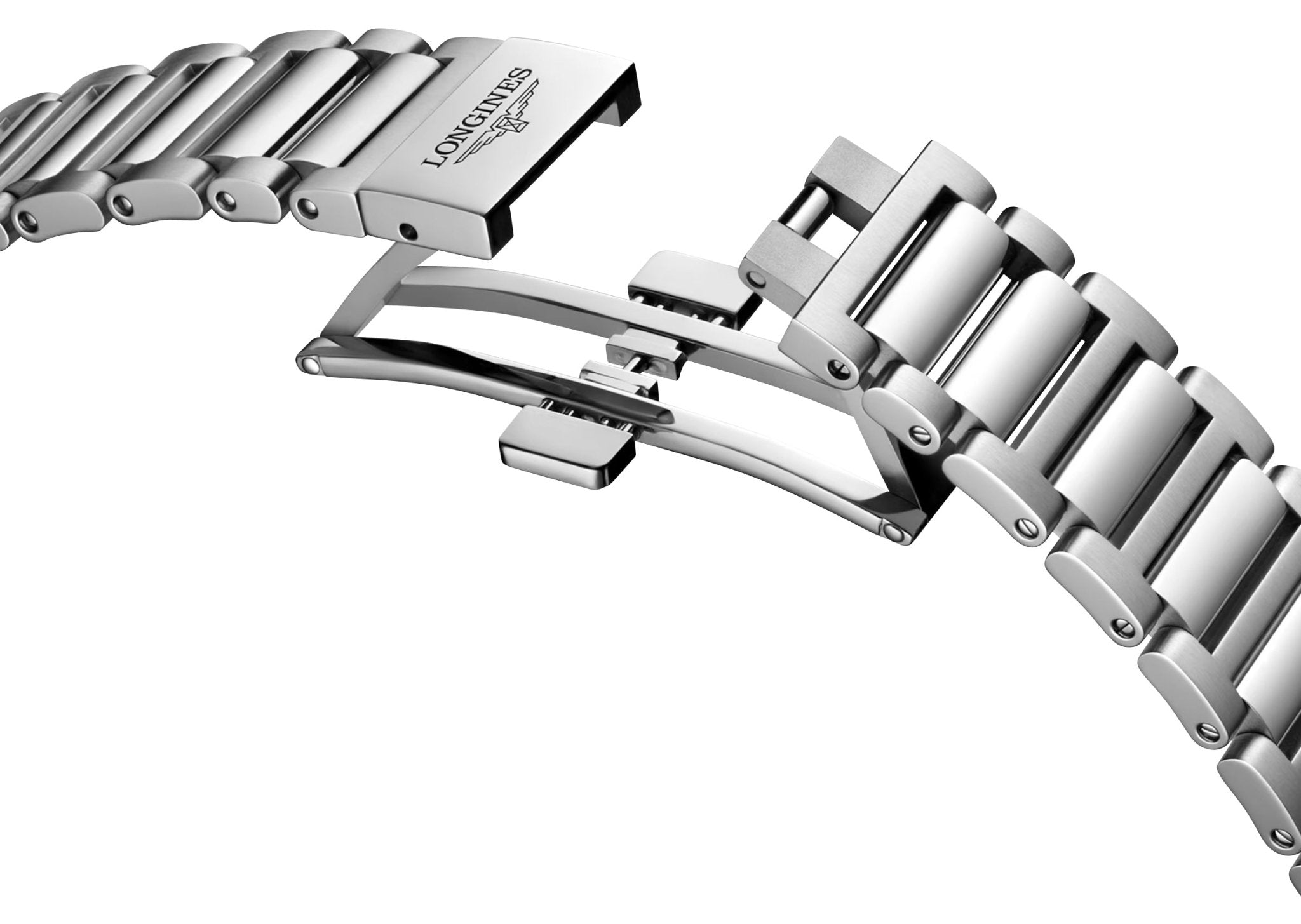 Longines Conquest Automatic Stainless Steel Black Dial Date Mens Watch L3.830.4.52.6 wholesalehk.shop