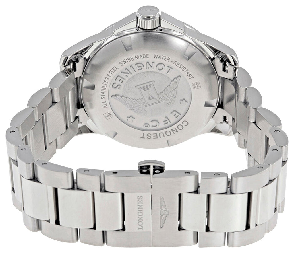 Longines Conquest Automatic Stainless Steel Blue Dial Date Divers Mens Watch L3.776.4.99.6 wholesalehk.shop