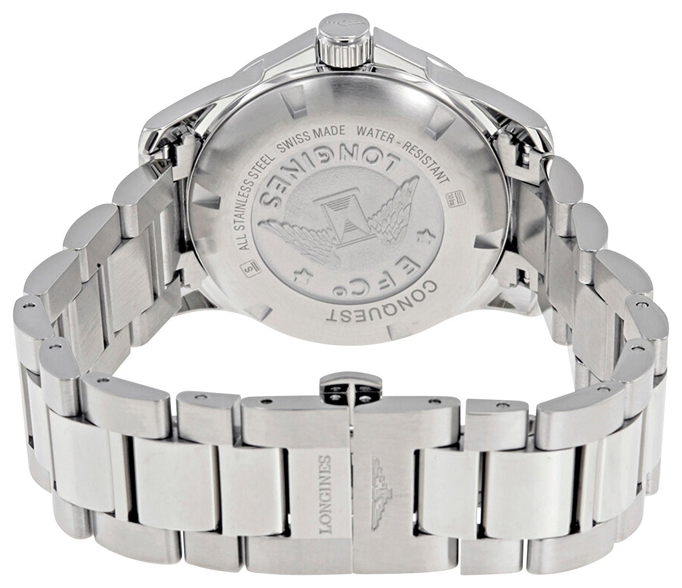 Longines Conquest Automatic Stainless Steel Blue Dial Date Divers Mens Watch L3.776.4.99.6 wholesalehk.shop