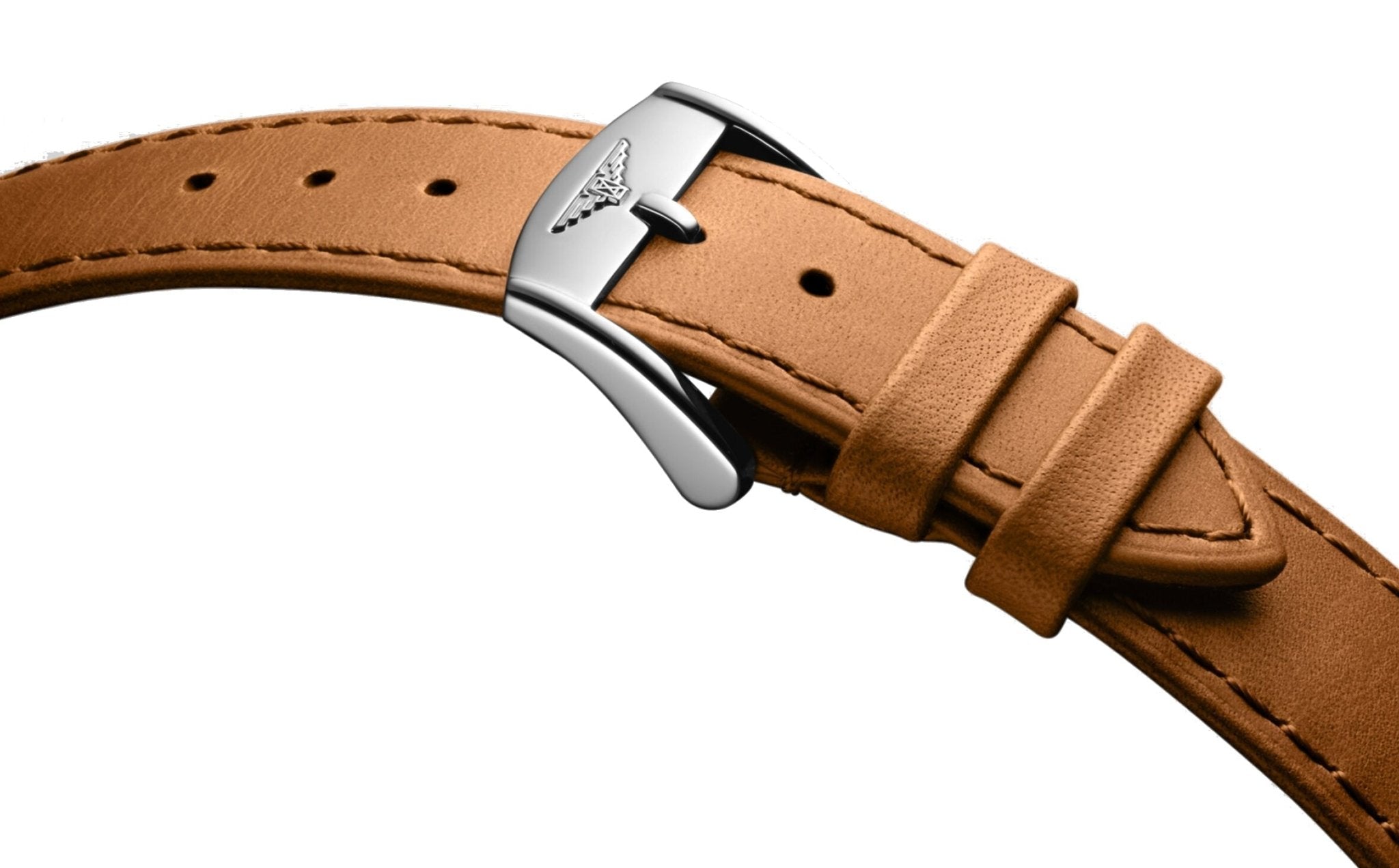 Longines Conquest Heritage Automatic Stainless Steel Silver Dial Brown Leather Strap Mens Watch L1.650.4.72.2 wholesalehk.shop