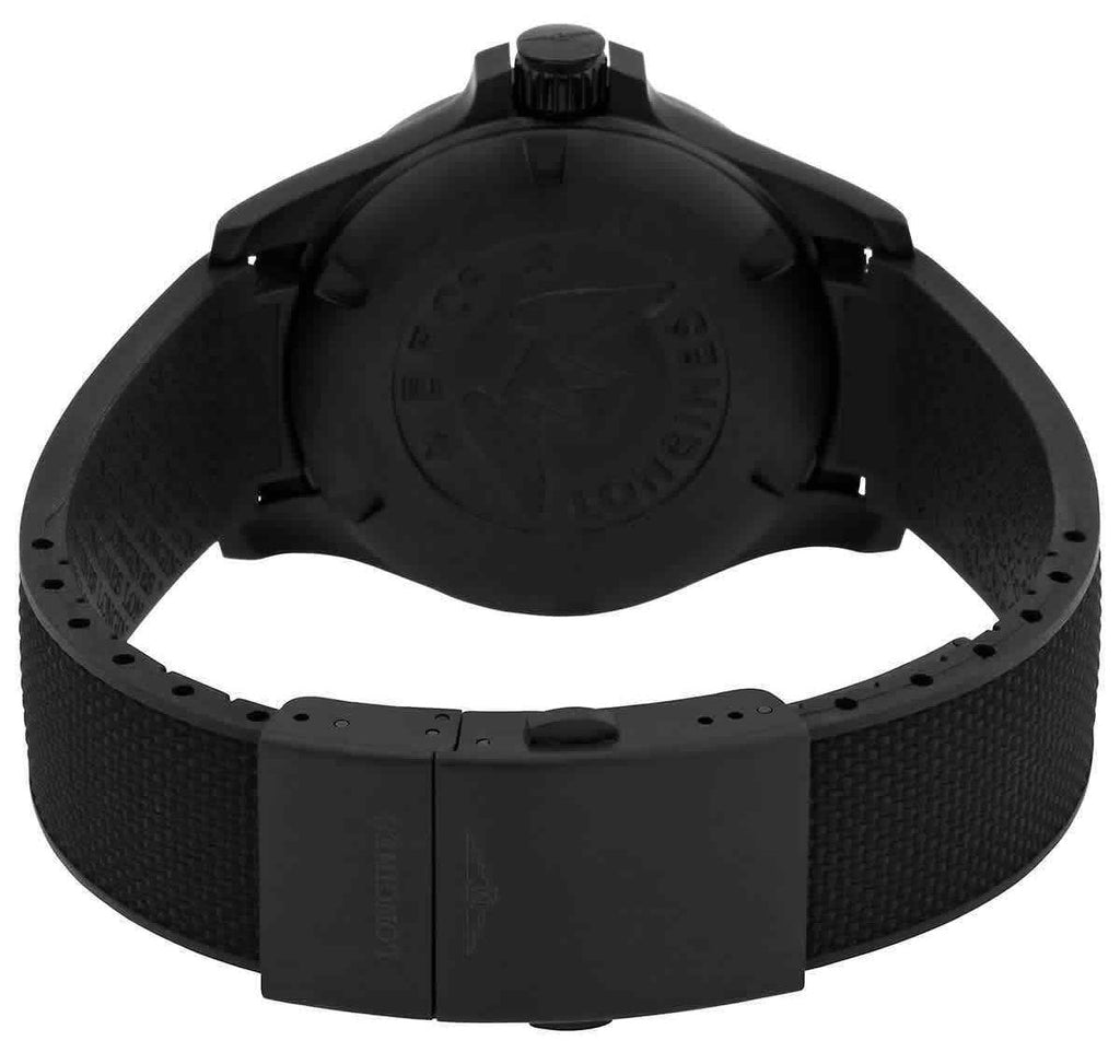 Longines Conquest V.H.P. Black PVD Black Dial Black Rubber Strap Perpetual Calendar Date Quartz Mens Watch L3.716.2.56.9 wholesalehk.shop