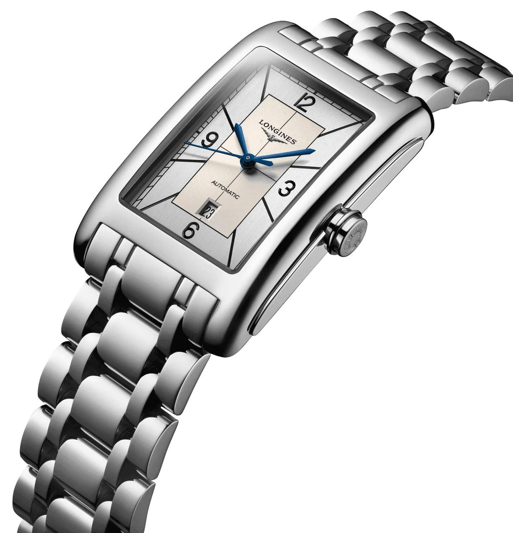 Longines DolceVita Automatic Stainless Steel Silver Dial Date Unisex Watch L5.757.4.73.6 wholesalehk.shop