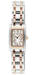 Longines DolceVita Stainless Steel & Rose Gold Mother-Of-Pearl Dial Rectangle Quartz Womens Watch L5.158.5.97.7 wholesalehk.shop