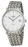 Longines Elegant Automatic Stainless Steel White Dial Date Unisex Watch L4.810.4.12.6 wholesalehk.shop