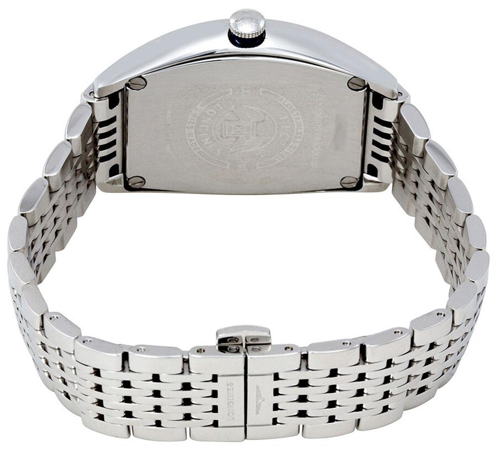 Longines Evidenza Automatic Stainless Steel Tonneau Silver Dial Date Unisex Watch L2.342.4.73.6 wholesalehk.shop