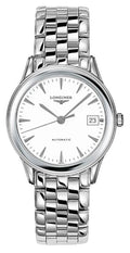 Longines Flagship Automatic Stainless Steel White Dial Date Mens Watch L4.774.4.12.6 wholesalehk.shop
