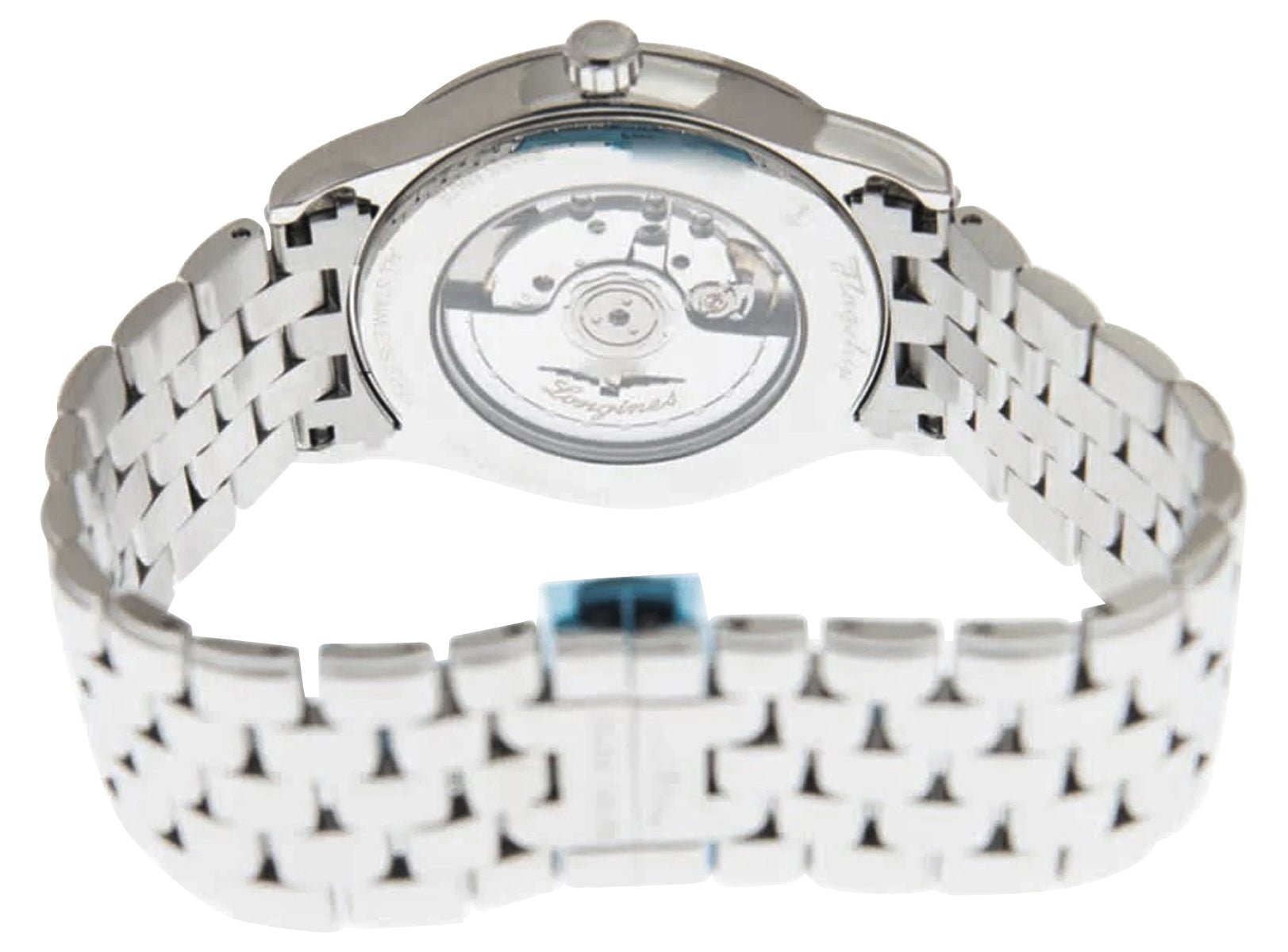 Longines Flagship Automatic Stainless Steel White Dial Date Mens Watch L4.984.4.21.6 wholesalehk.shop
