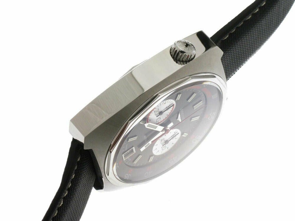 Longines Heritage Diver Automatic Chronograph Steel Mens Strap Watch Date L2.796.4.52.0 wholesalehk.shop
