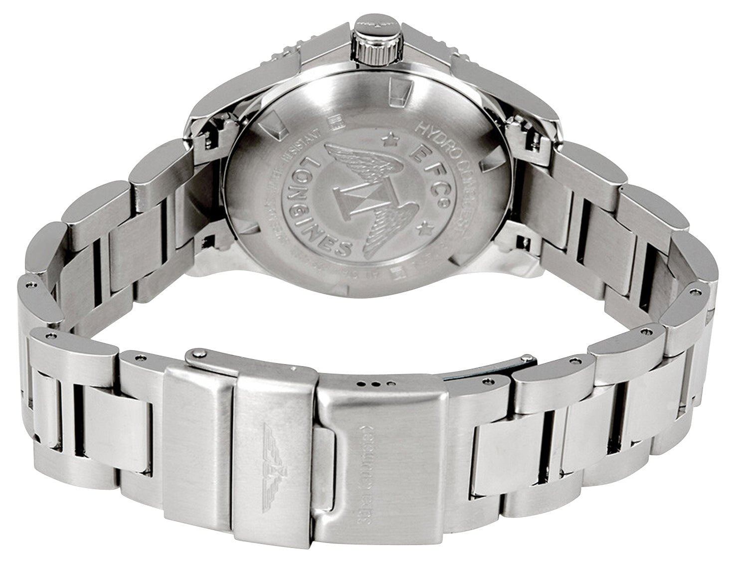 Longines HydroConquest Automatic Stainless Steel Blue Dial Date Divers Mens Watch L3.741.4.96.6 wholesalehk.shop