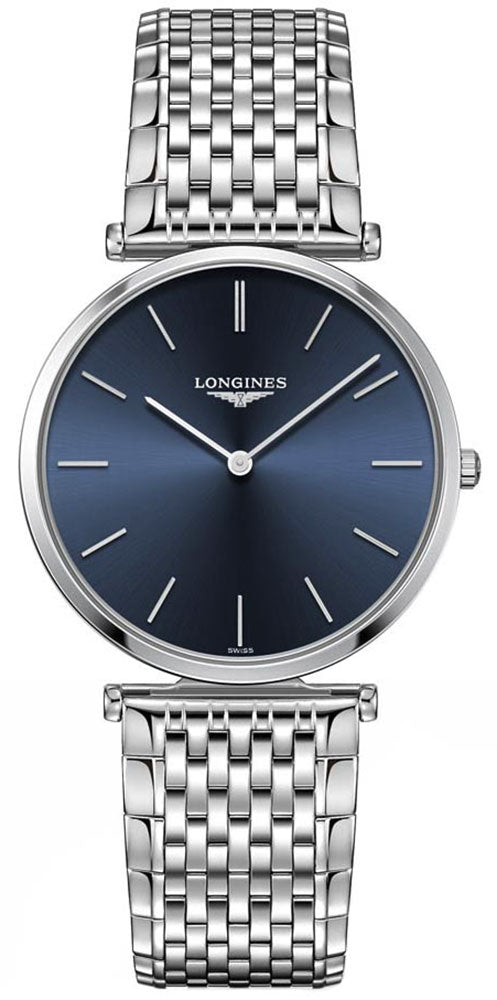 Longines La Grand Classique Stainless Steel Blue Dial Quartz Unisex Watch L4.755.4.95.6 wholesalehk.shop