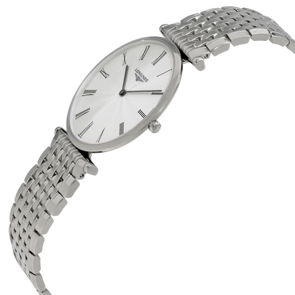 Longines La Grand Classique Stainless Steel Silver Dial Quartz Unisex Watch L4.755.4.71.6 wholesalehk.shop