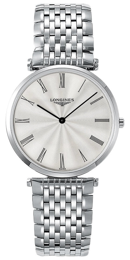 Longines La Grand Classique Stainless Steel Silver Dial Quartz Unisex Watch L4.755.4.71.6 wholesalehk.shop